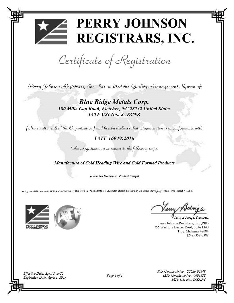 BRM 2026 IATF 16949